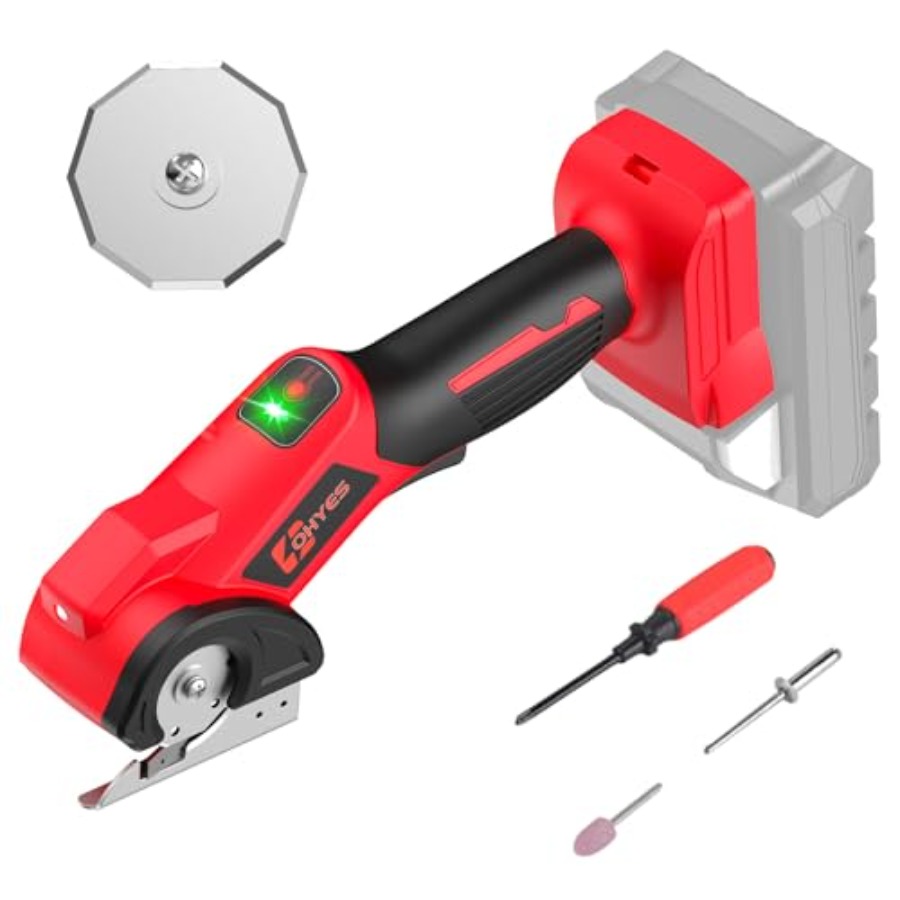 Rotary Cutter Fabric - Cordless Electric Scissors Fit for Milwaukee