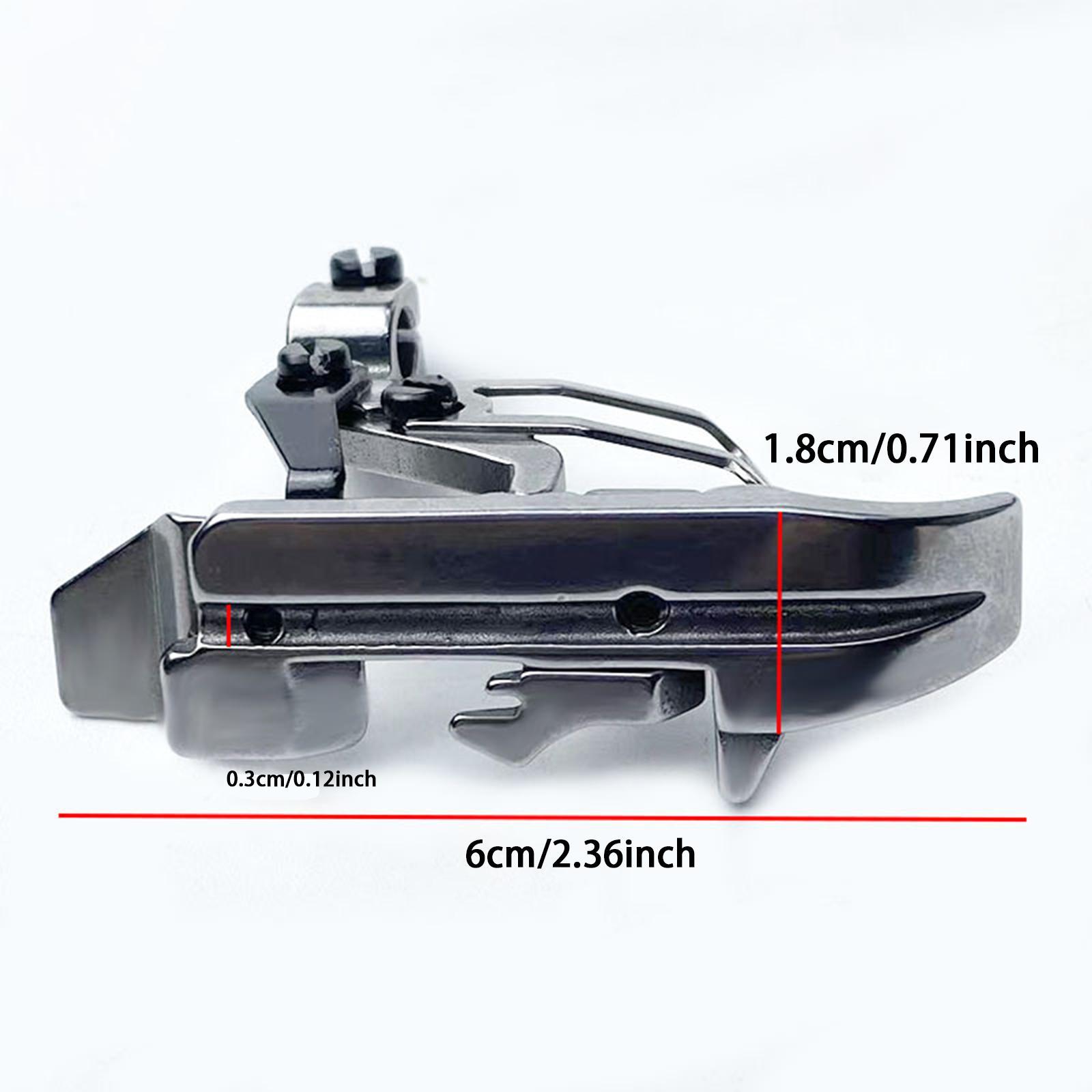 Sewing Machine In Textile Industry - Sewing Presser Foot Steel Roller Attachment