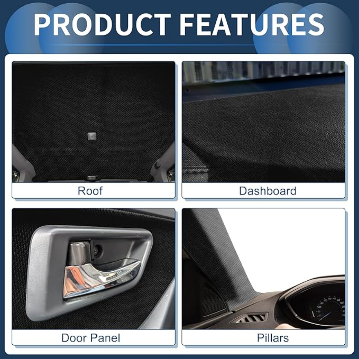 Roof Sky Ceiling Headliner Fab - Textile And Sewing Materials recension och pris