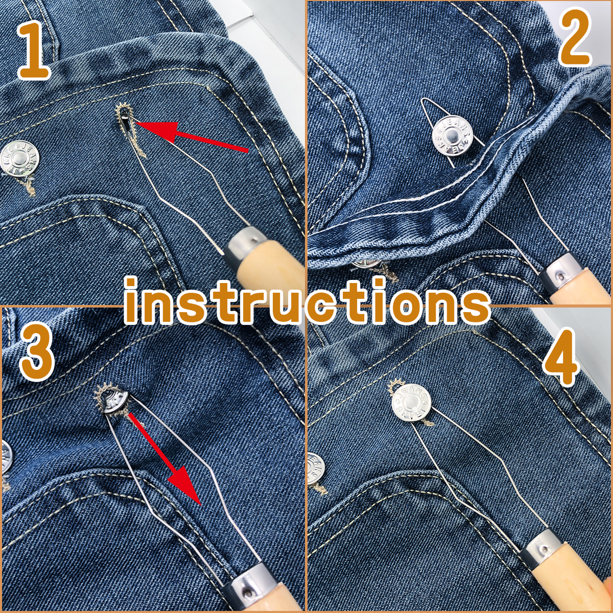 Quick Button Insertion Tool fo - Sewing Art recension och pris