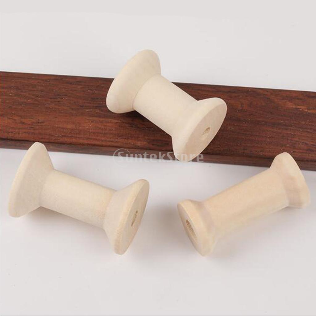 20pcs Wooden Bobbins Thread Sp - Thread Bobbins Empty recension och pris