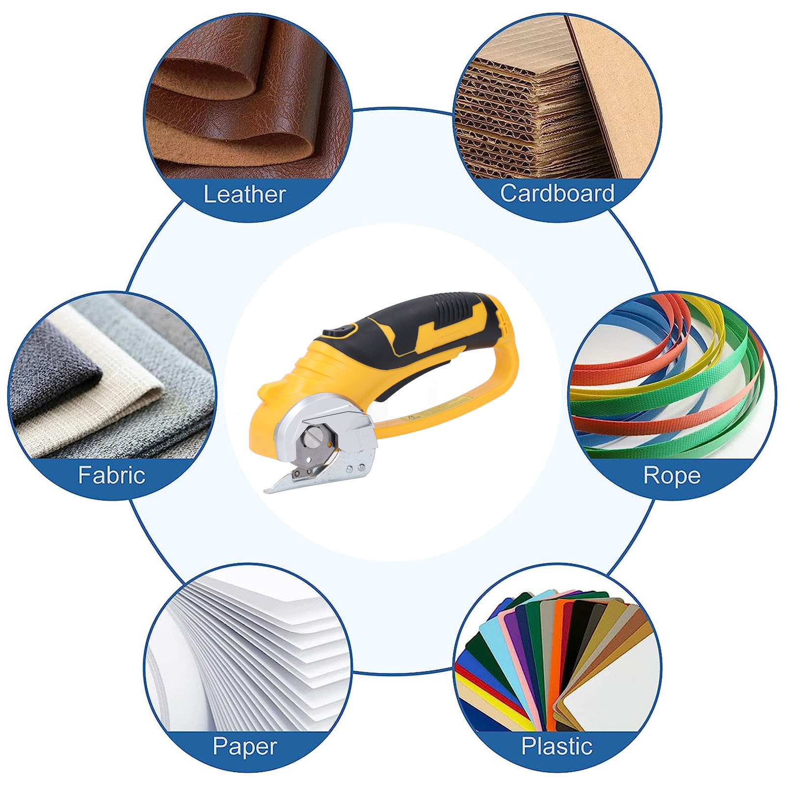 Electric Cardboard Cutter Cord - Rotary Cutter Fabric recension och pris