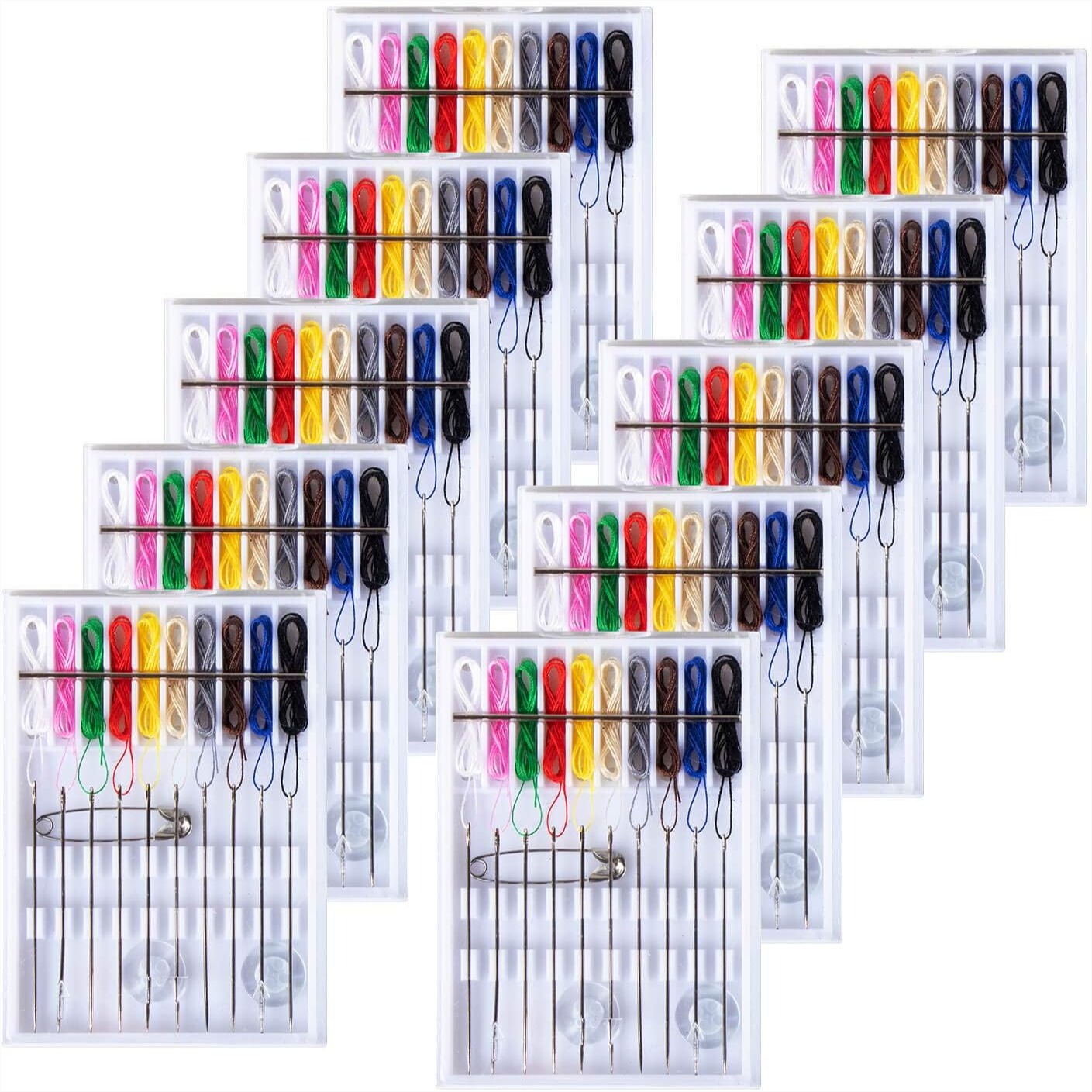 Pre-Threaded Sewing Kit 10 Box - Sewing Thread Production recension och pris