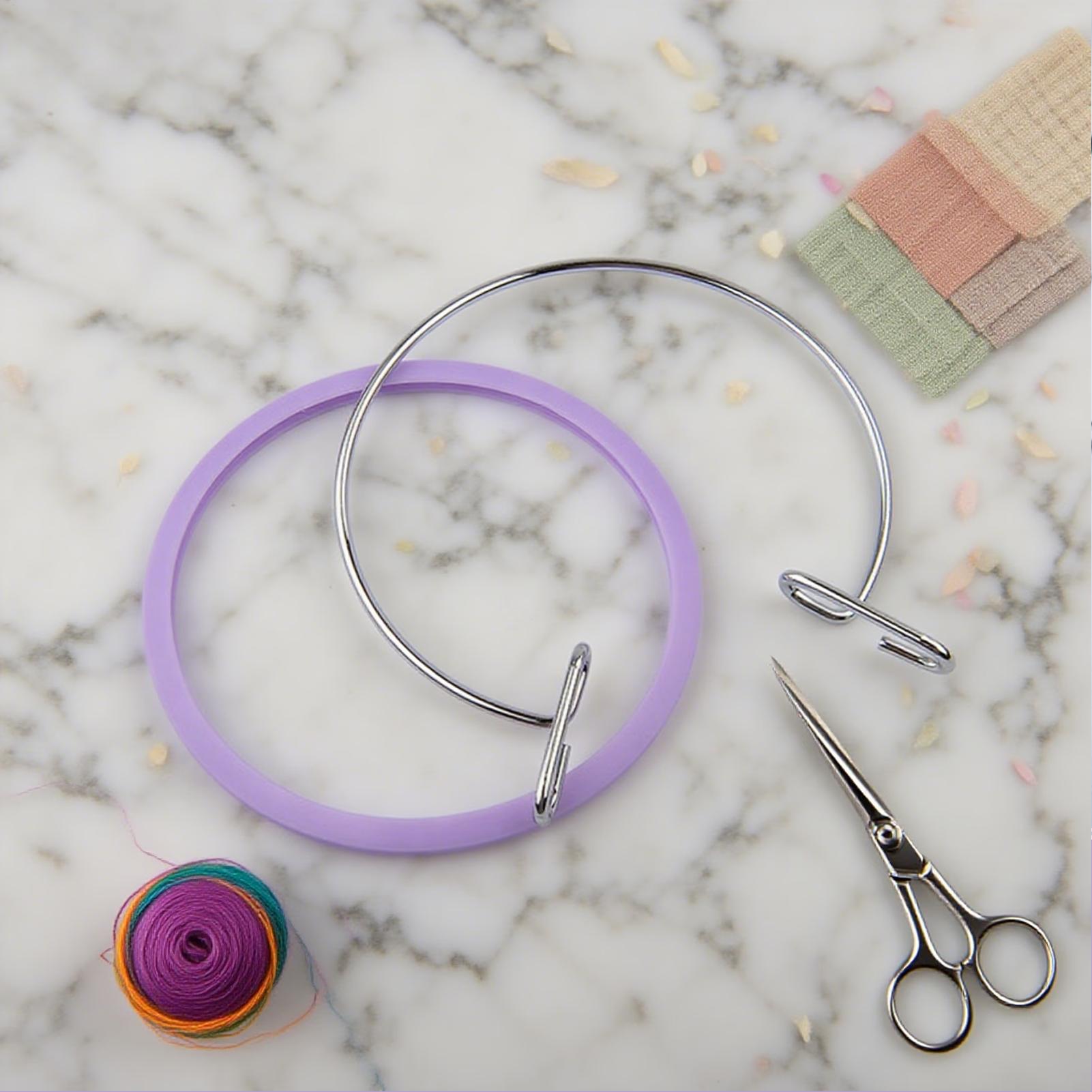 Hoop For Cross Stitching Metal - Sewing Art recension och pris