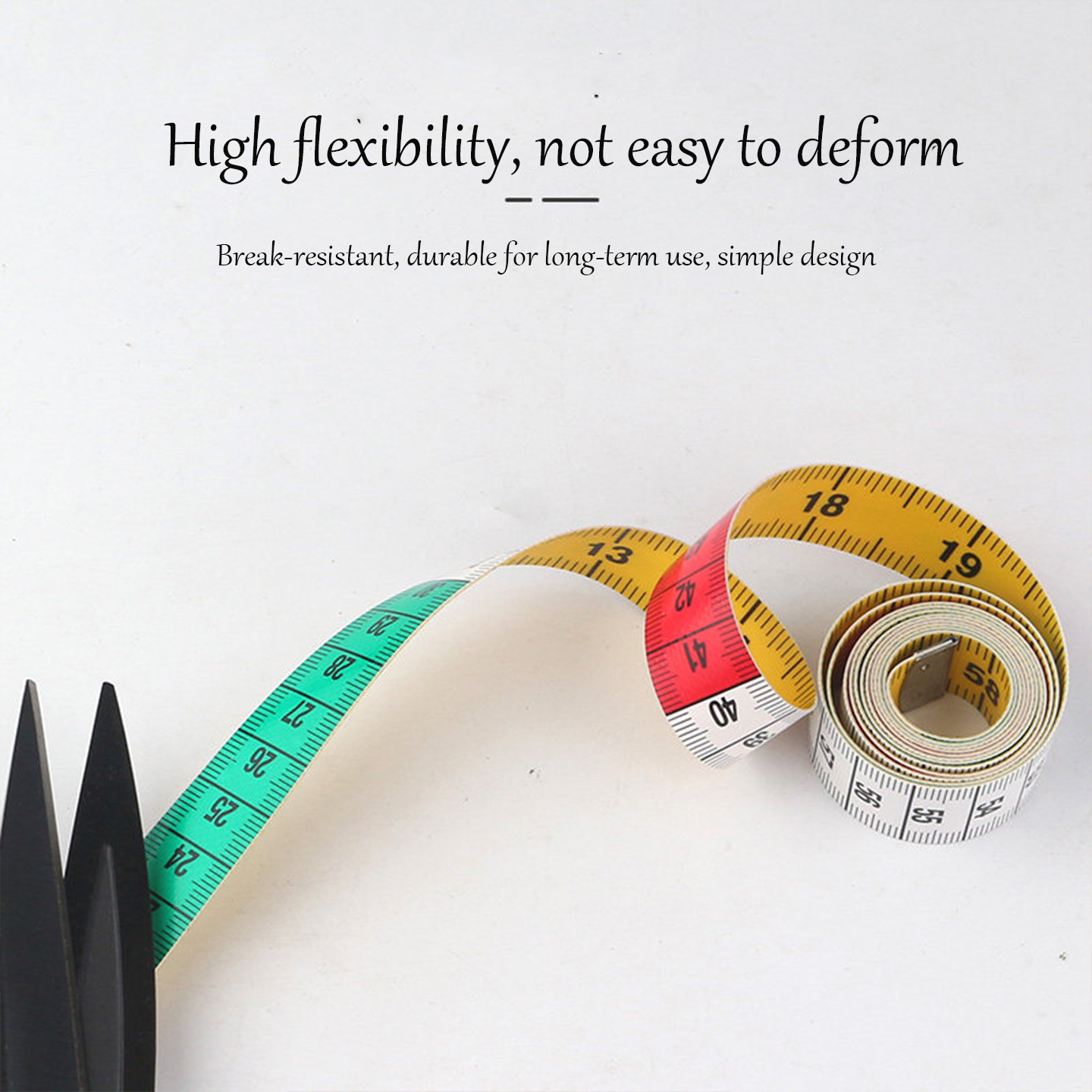 Colorful 1.5M Dual Scale Soft  - Sewing Gauge Ruler recension och pris