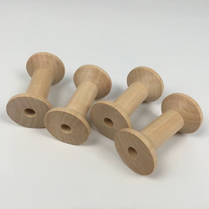 5pcs/lot 60x35mm Natural Empty - Thread Bobbins Empty recension och pris