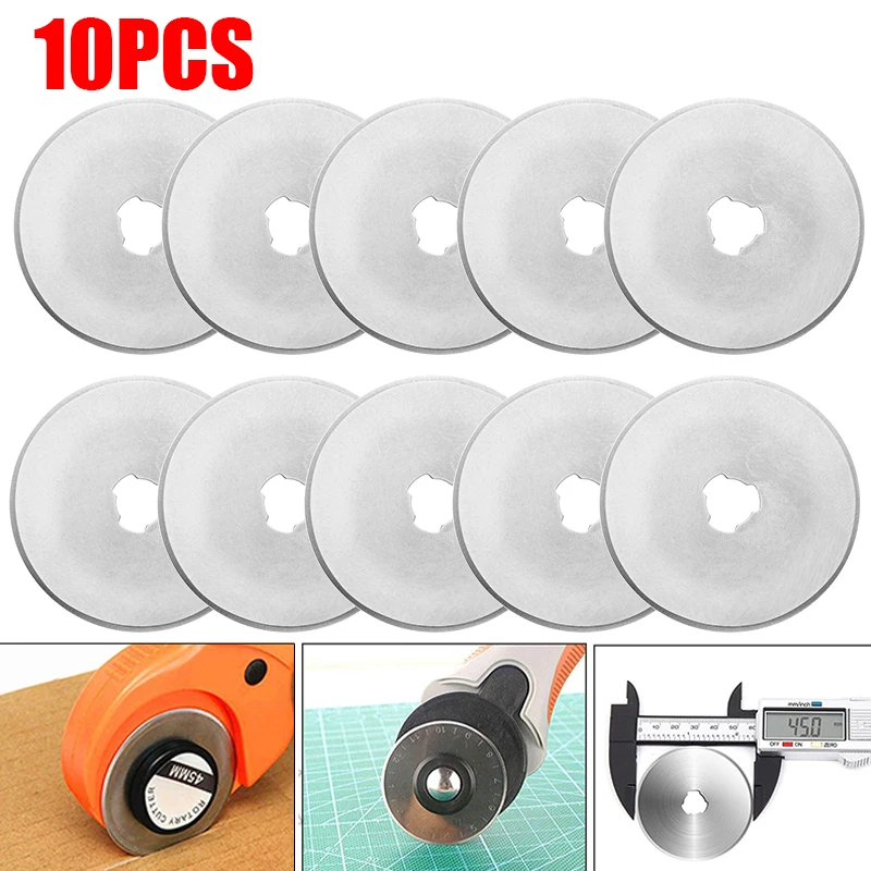 10pcs Rotary Cutter Blades Cir - Rotary Cutter Fabric recension och pris