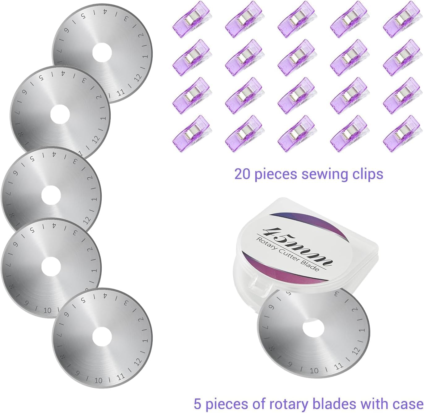 Headley Tools 39 Pcs Rotary Cu - Rotary Cutter Fabric recension och pris