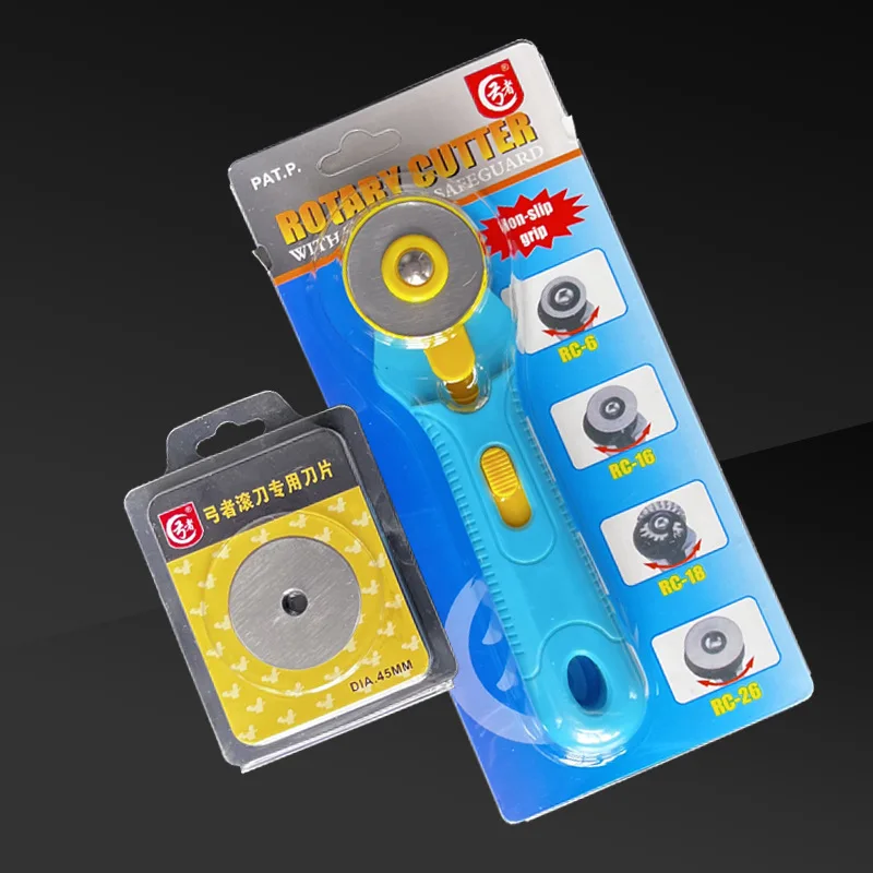 45/60mm Steel Rotary Round Cut - Rotary Cutter Fabric recension och pris