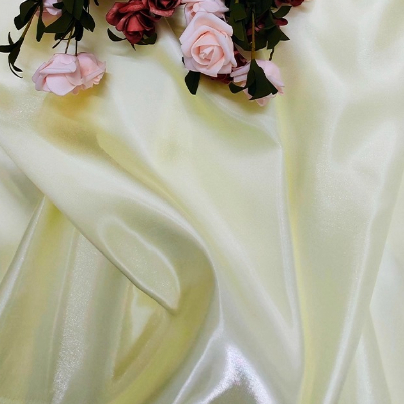 Curtains Satin Fabric Lustrous - Textile And Sewing Materials recension och pris