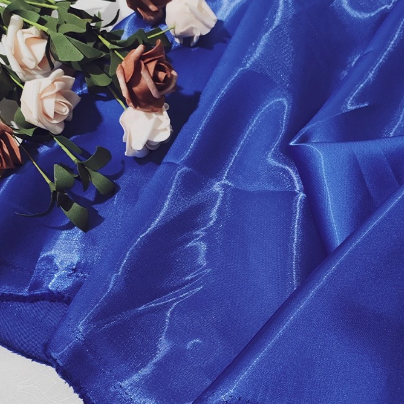 Curtains Satin Fabric Lustrous - Textile And Sewing Materials recension och pris