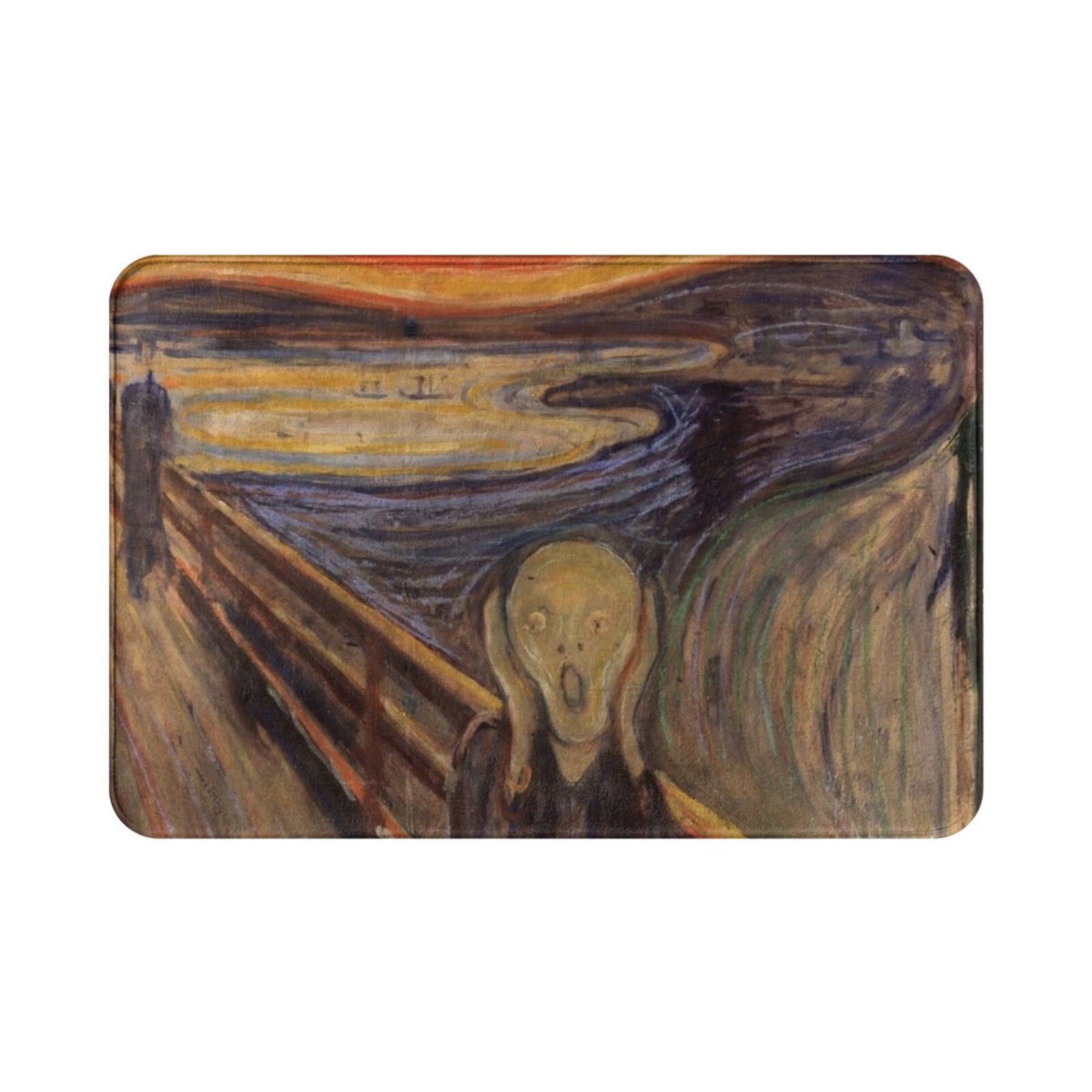 Munch's Scream Carpet Mat Rug  - Century Textile & Sewing Supply Hours recension och pris
