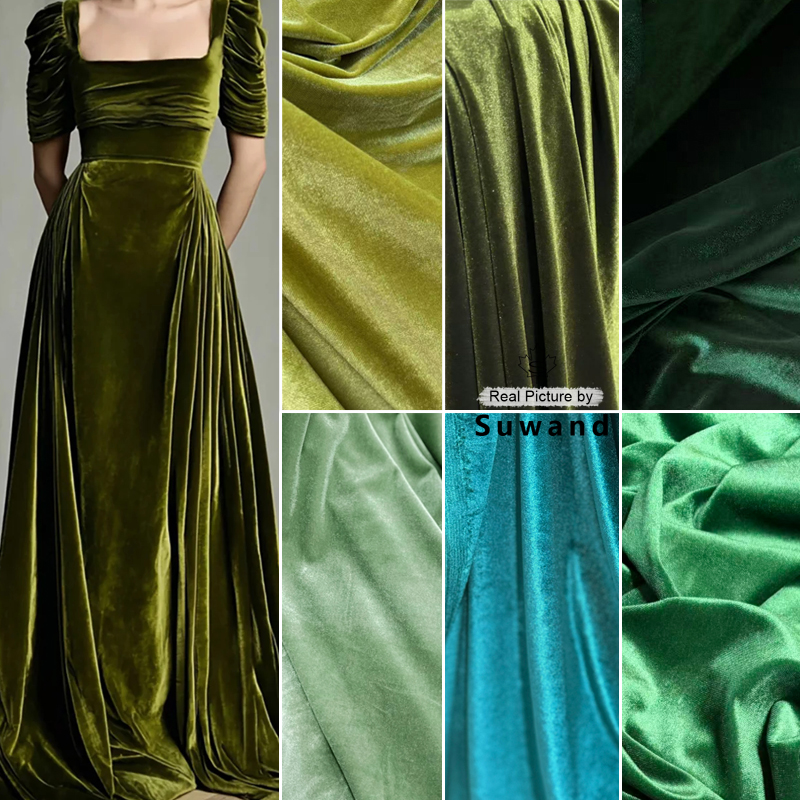Soft Velvet Fabric for Women F - Sewing Velvet Fabric recension och pris