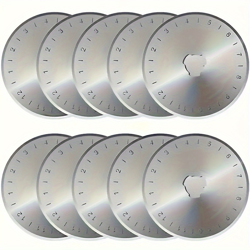 10PCS 45mm Rotary Cutter Blade - Rotary Cutter Fabric recension och pris