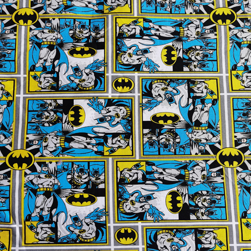 Bandai Batman Anime 100 Cotton - Sewing And Textile recension och pris