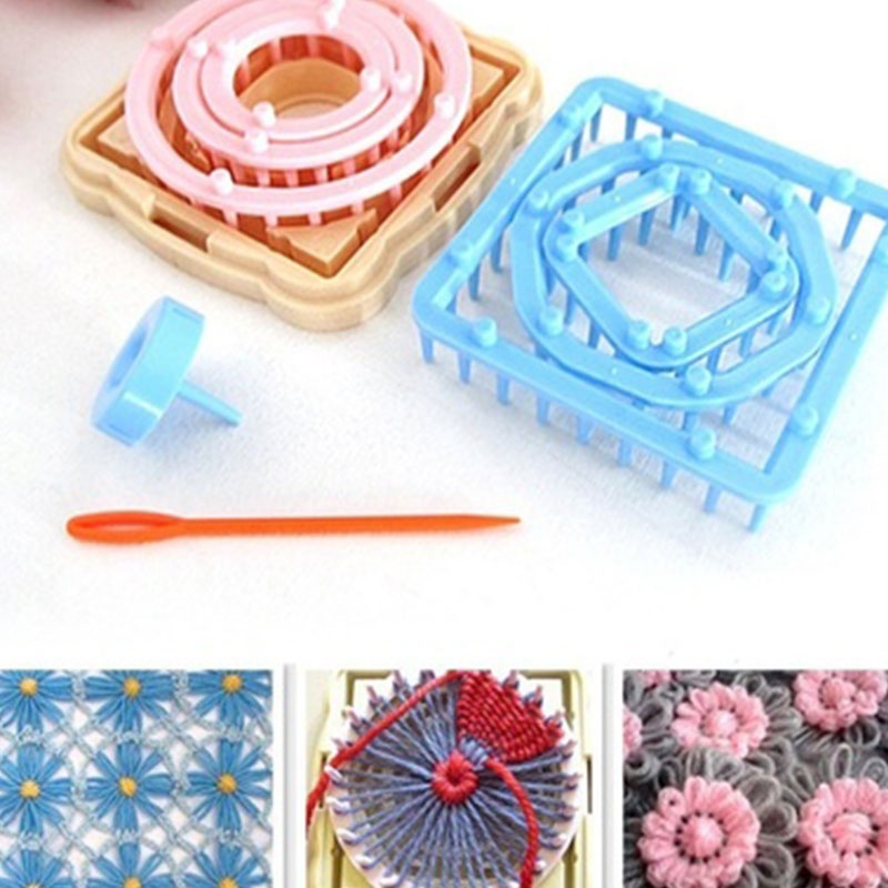 9Pcs/ Set DIY scarf sock knitt - Sewing Machine Yarn recension och pris