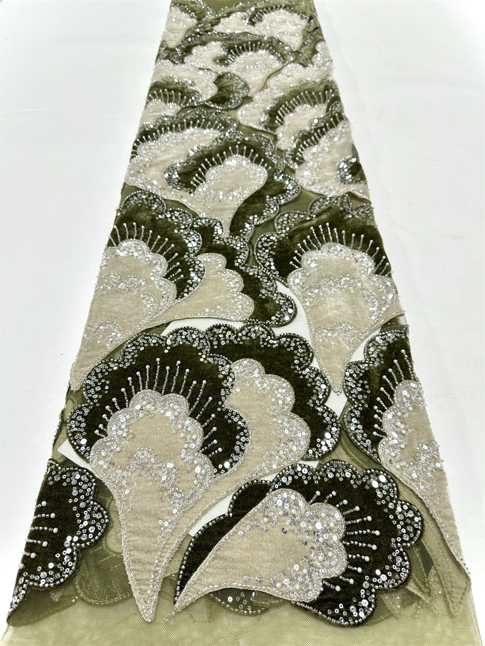 New African Velvet Lace Fabric - Sewing Velvet Fabric recension och pris