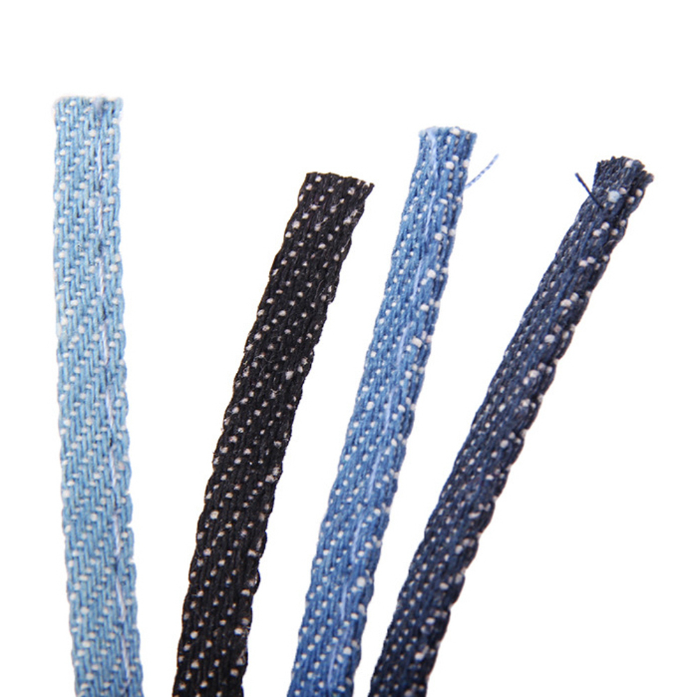 5M/Lot 5mm Denim Blue Flat Cot - Sewing Art recension och pris