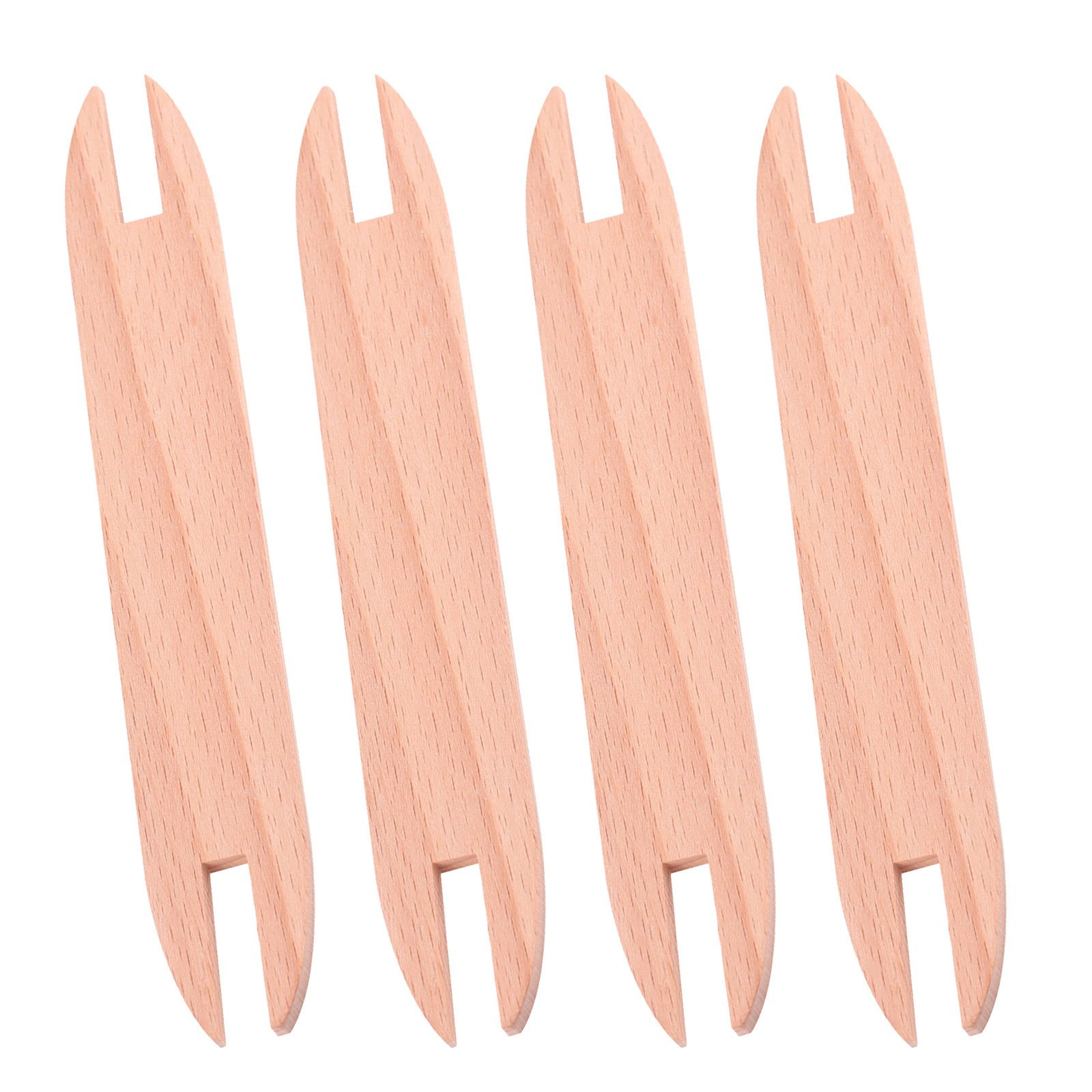 4Pcs Natural Wood Weaving Mach - Sewing Machine Yarn recension och pris