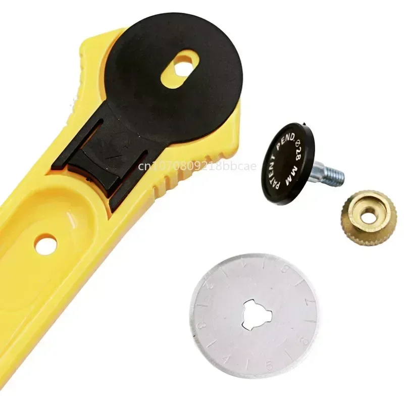 1pc Patchwork Roller Wheel Kni - Rotary Cutter Fabric recension och pris