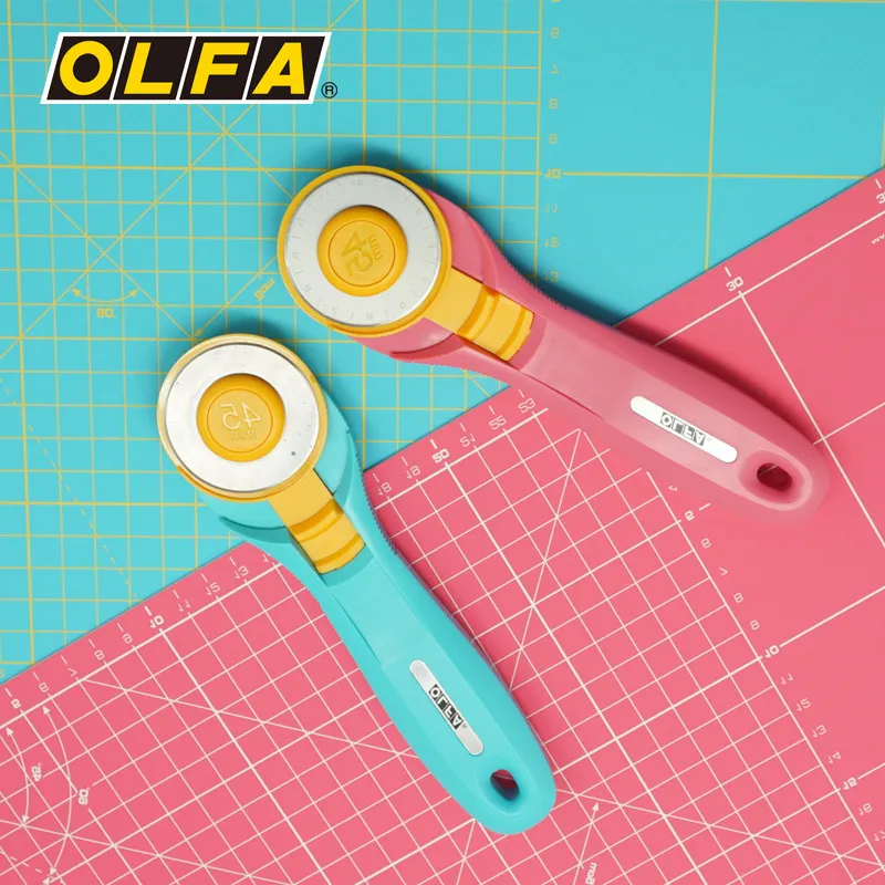 Olfa RTY-2/C 45mm Rotary Pinkl - Rotary Cutter Fabric recension och pris