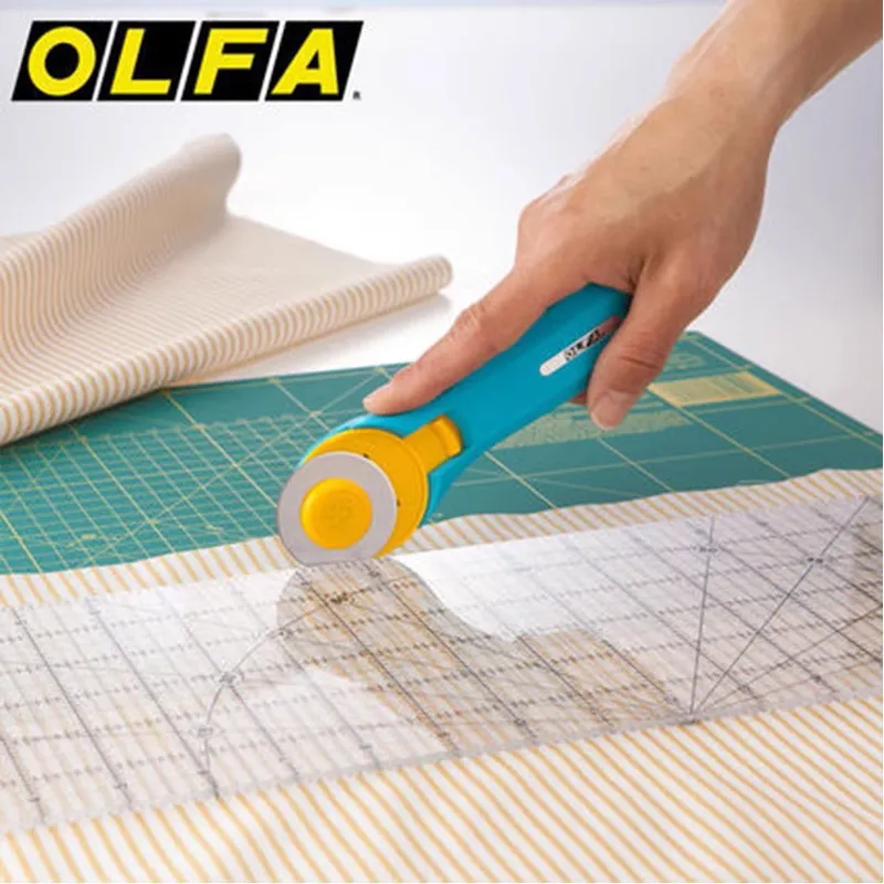 Olfa RTY-2/C 45mm Rotary Pinkl - Rotary Cutter Fabric recension och pris