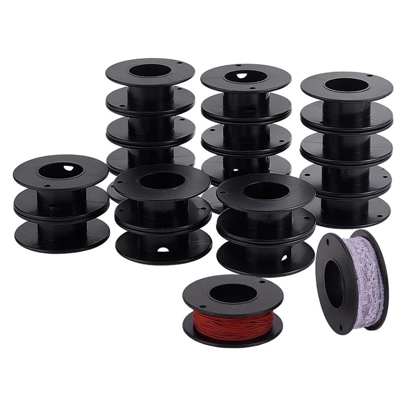 A25F-60Pcs Empty Spools, 2.1X0 - Thread Bobbins Empty recension och pris
