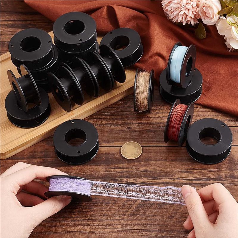 A25F-60Pcs Empty Spools, 2.1X0 - Thread Bobbins Empty recension och pris