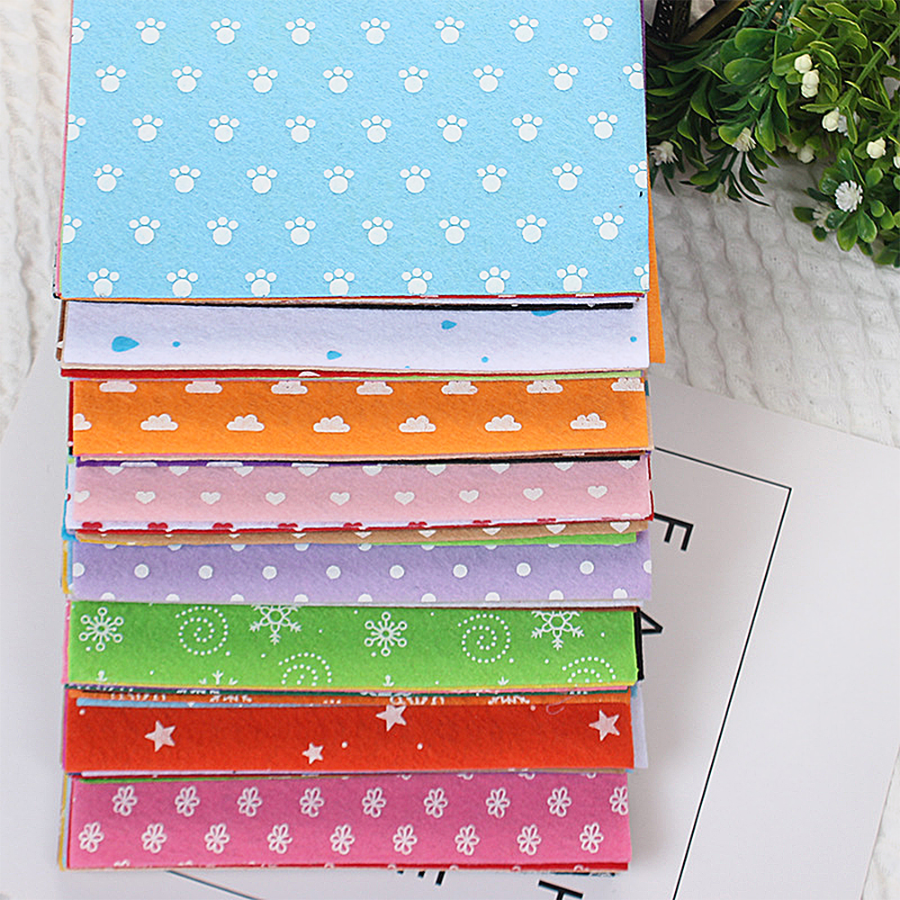 10 PCS 15x15cm 5.9x5.9in Felt  - Textile And Sewing Materials recension och pris