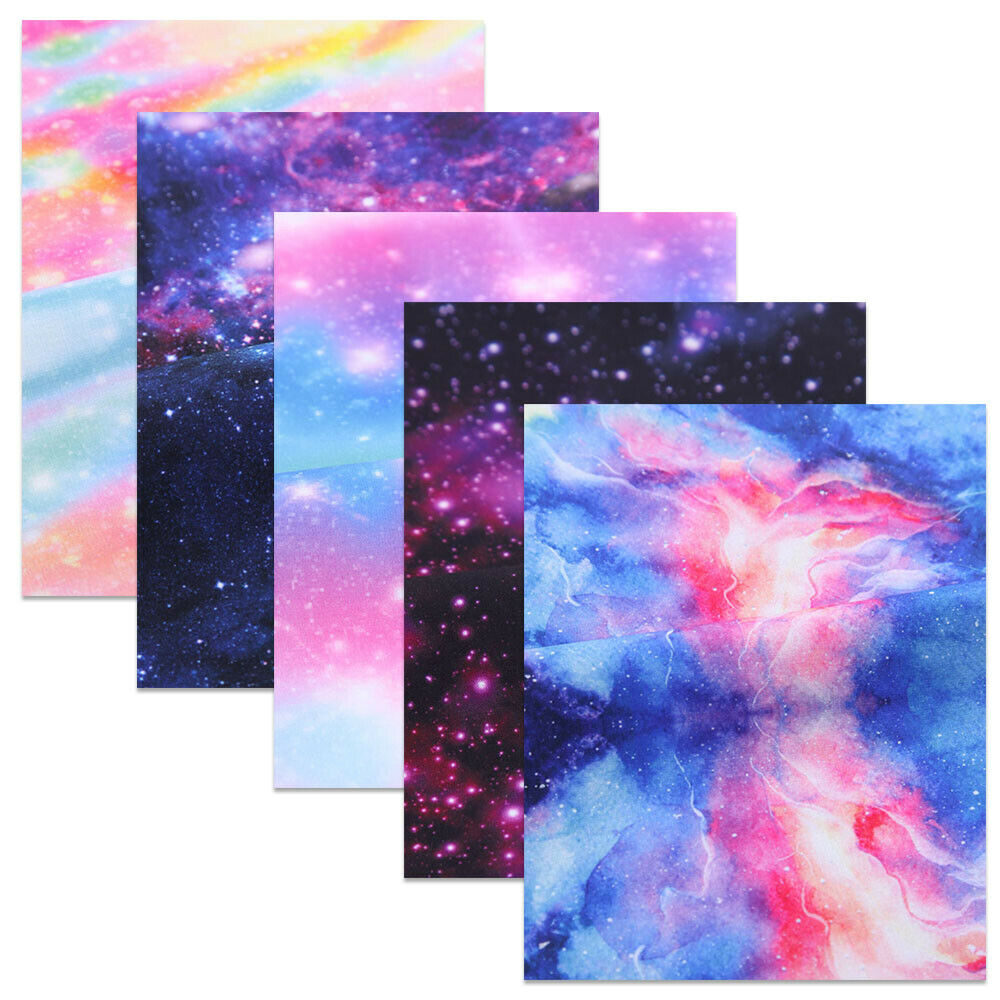 5Pcs Galaxy Animal Leopard Flo - Textile And Sewing Supply recension och pris