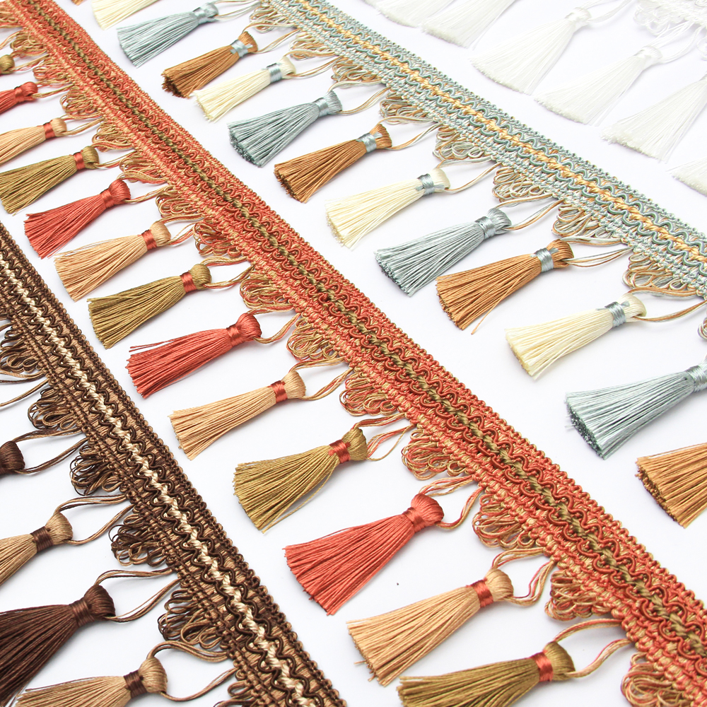 Long Gold Sewing Tassel Fringe - Sewing Thread In Textile recension och pris