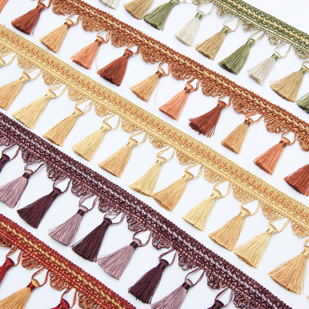Long Gold Sewing Tassel Fringe - Sewing Thread In Textile recension och pris