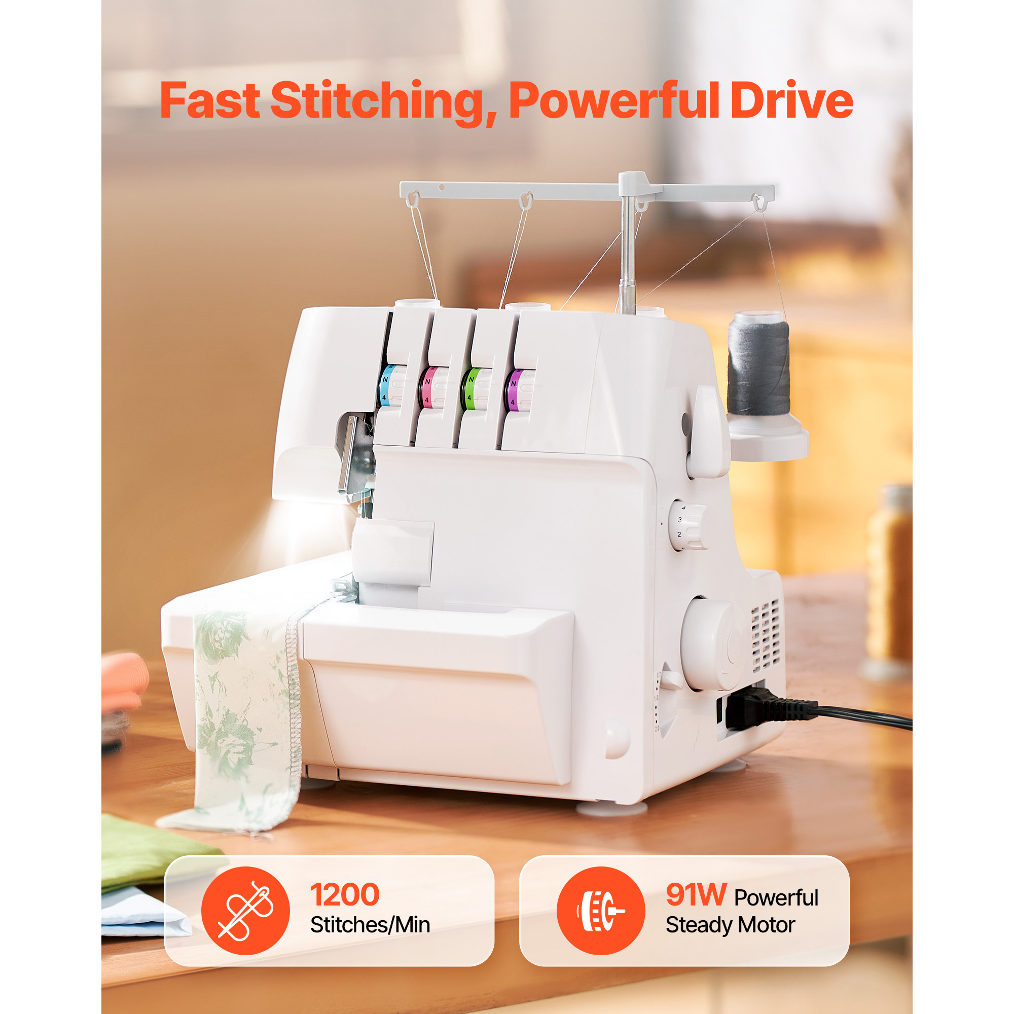 SucceBuy Serger Overlock Sewin - Sewing Machine Yarn recension och pris