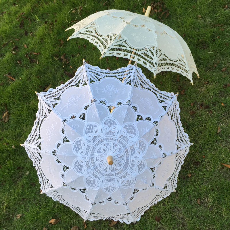 New Vintage Lace Umbrella Hand - Sewing Art recension och pris