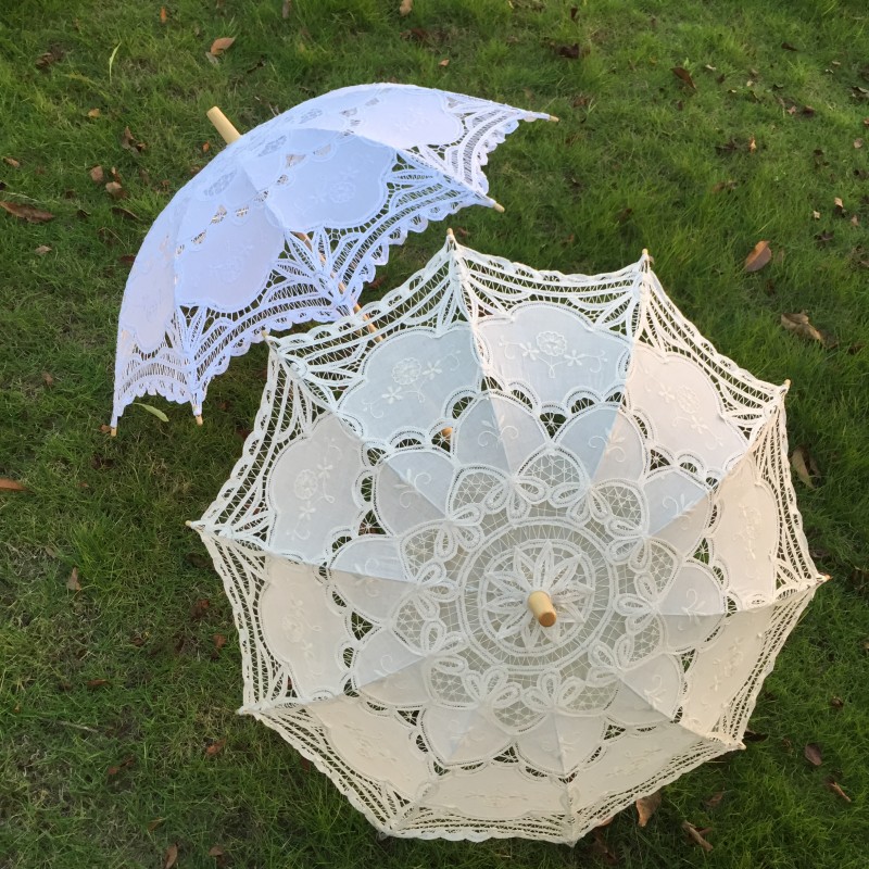New Vintage Lace Umbrella Hand - Sewing Art recension och pris