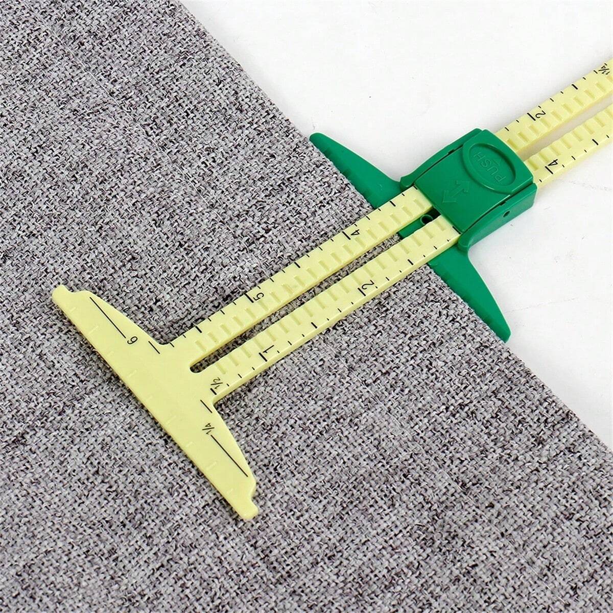 1pc Inch Ruler Scale 5-IN-1 Se - Sewing Gauge Ruler recension och pris