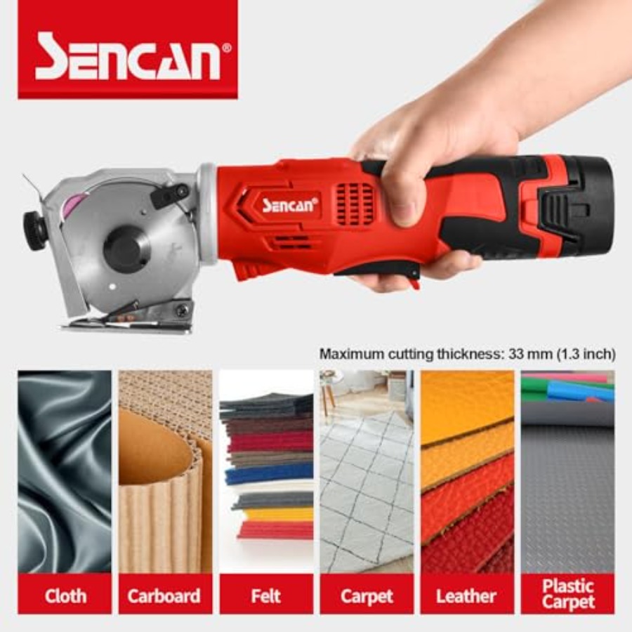Cordless Rotary Fabric Cutter  - Rotary Cutter Fabric recension och pris