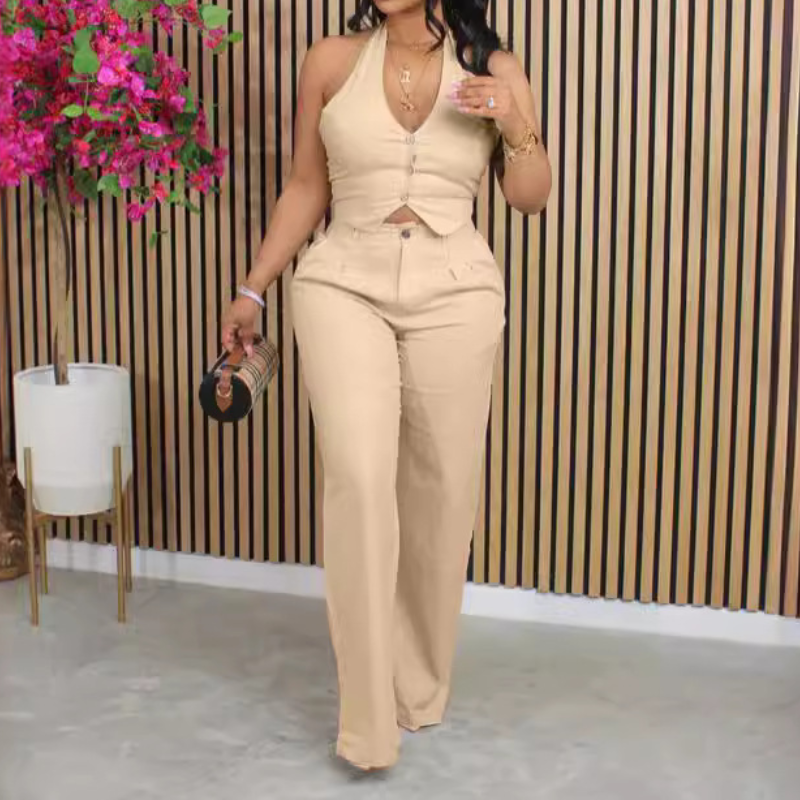 Women Elegant Two Piece Set Da - Sewing Vest recension och pris