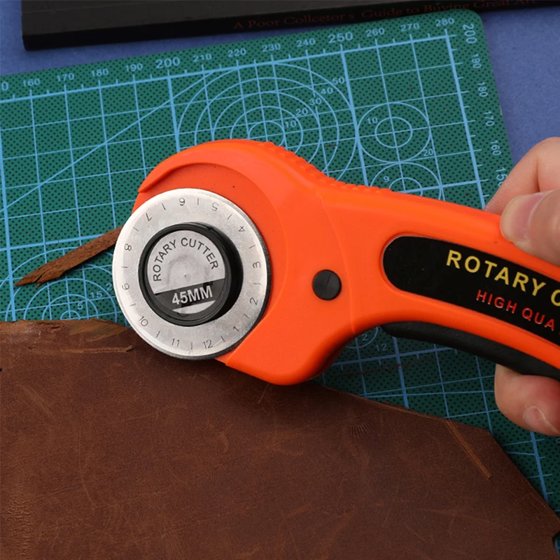 For DIY Leather Craft Orange R - Rotary Cutter Fabric recension och pris