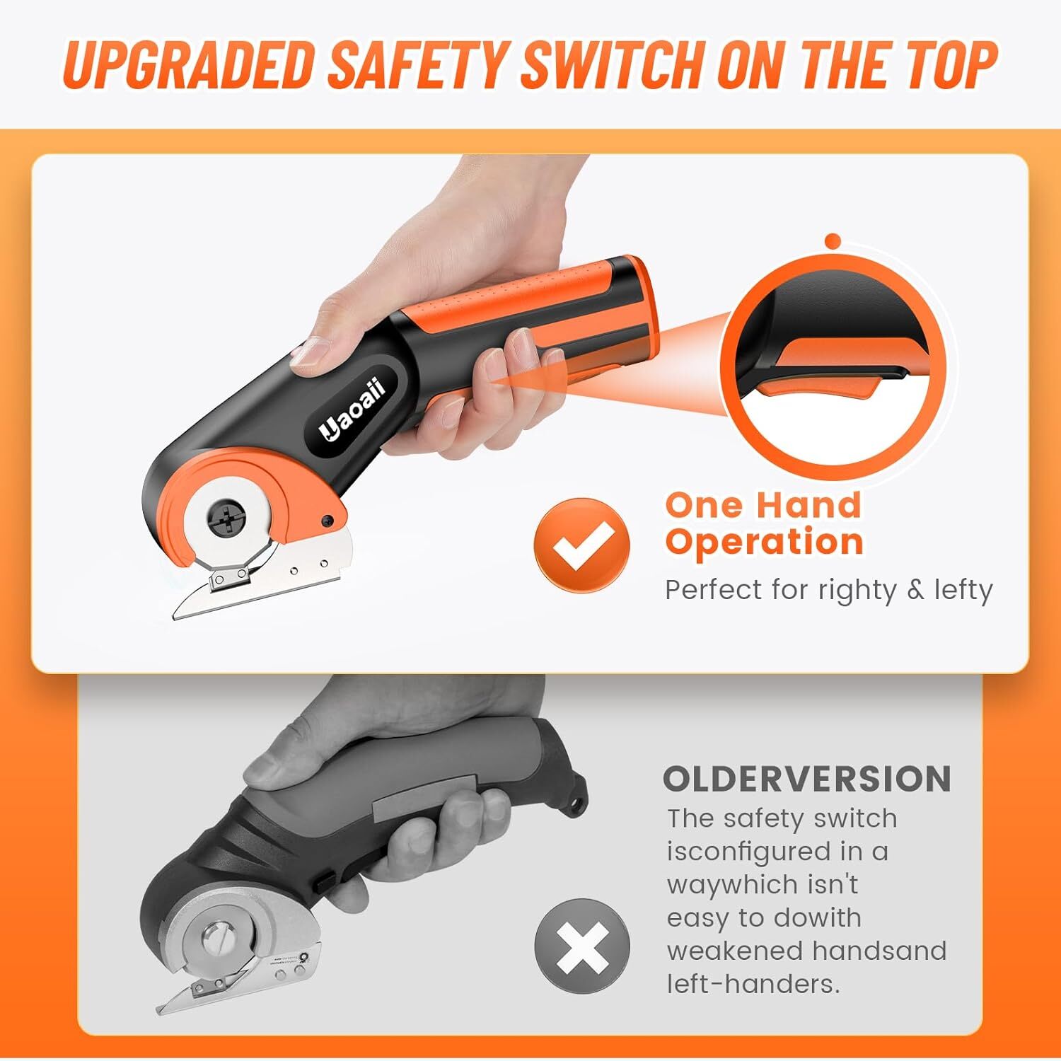 Rechargeable Cordless Scissors - Rotary Cutter Fabric recension och pris