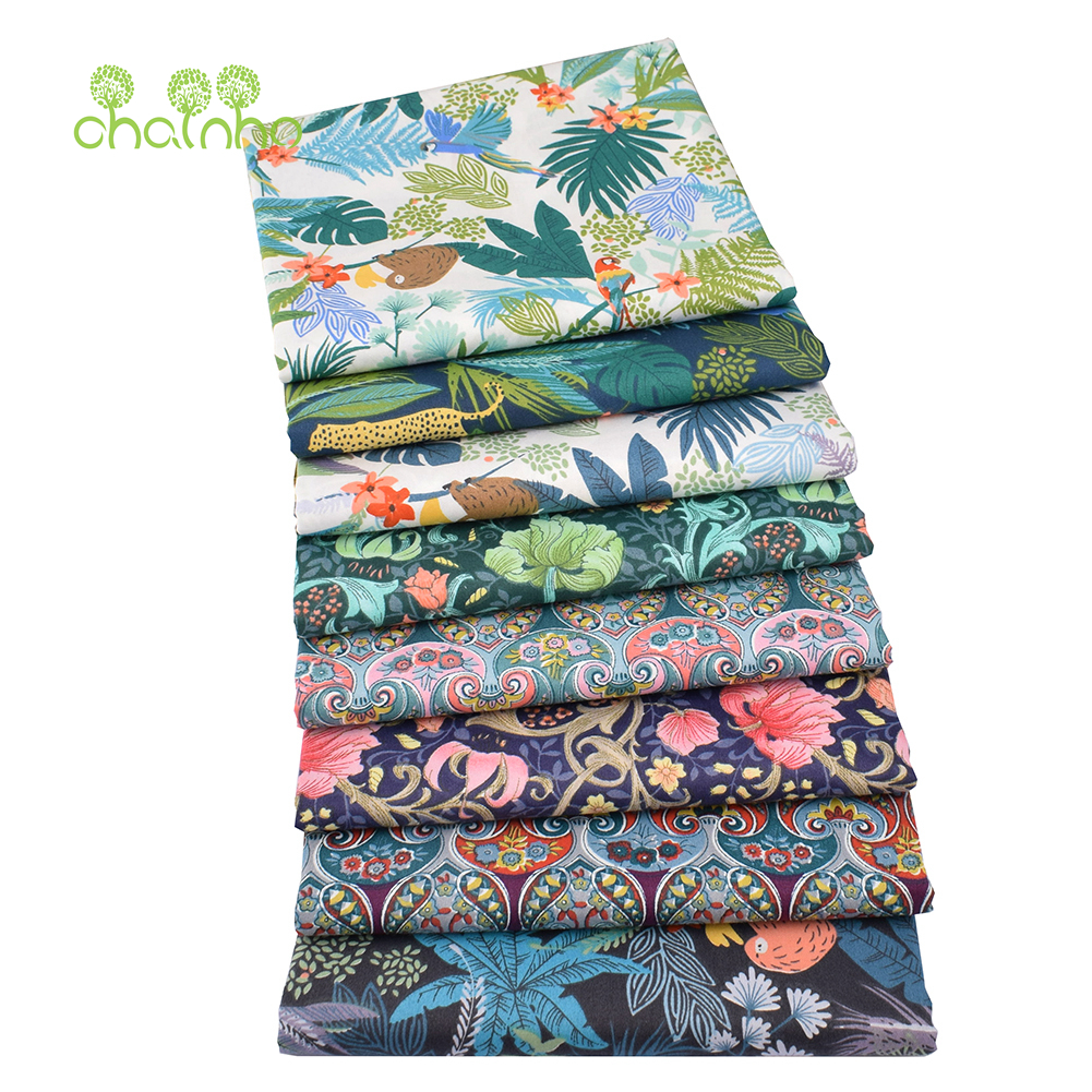 Chainho,Printed Twill Cotton F - Sewing And Textile recension och pris