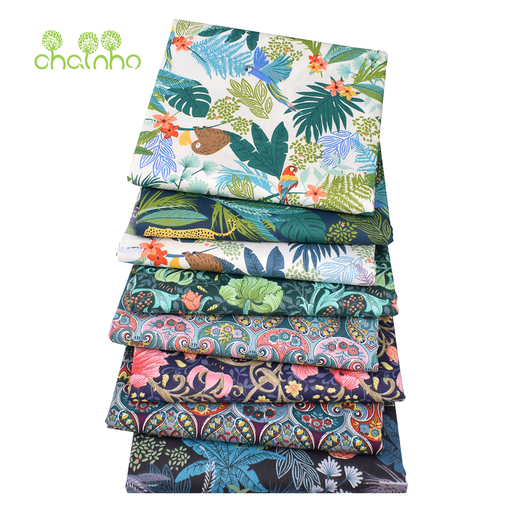 Chainho,Printed Twill Cotton F - Sewing And Textile recension och pris