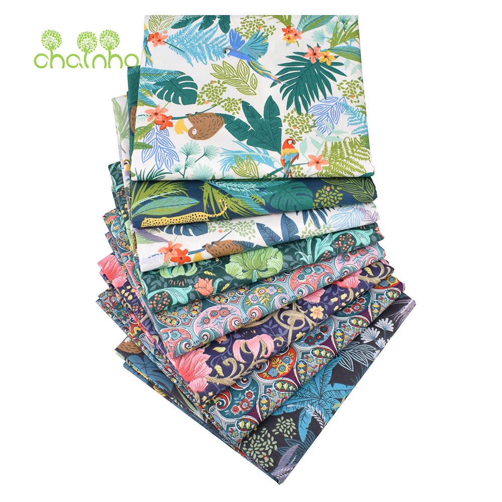 Chainho,Printed Twill Cotton F - Sewing And Textile recension och pris