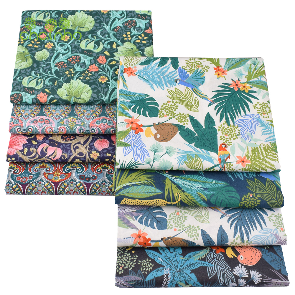Chainho,Printed Twill Cotton F - Sewing And Textile recension och pris