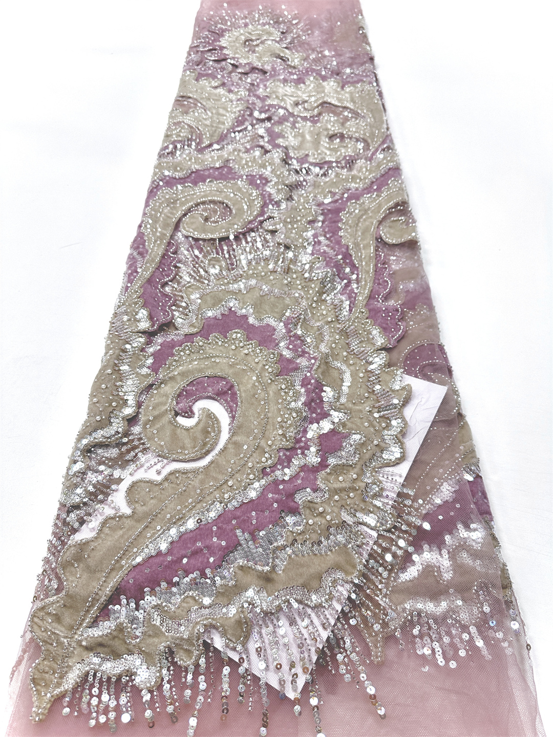 2025 African French Velvet Bea - Sewing Velvet Fabric recension och pris