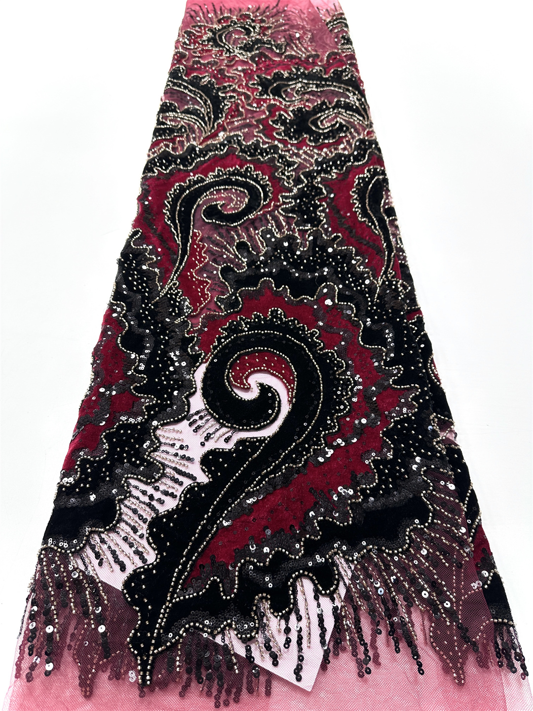 2025 African French Velvet Bea - Sewing Velvet Fabric recension och pris