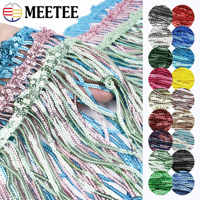 1-5Yards 17cm Latin DanceFring - Textile And Sewing Supply recension och pris