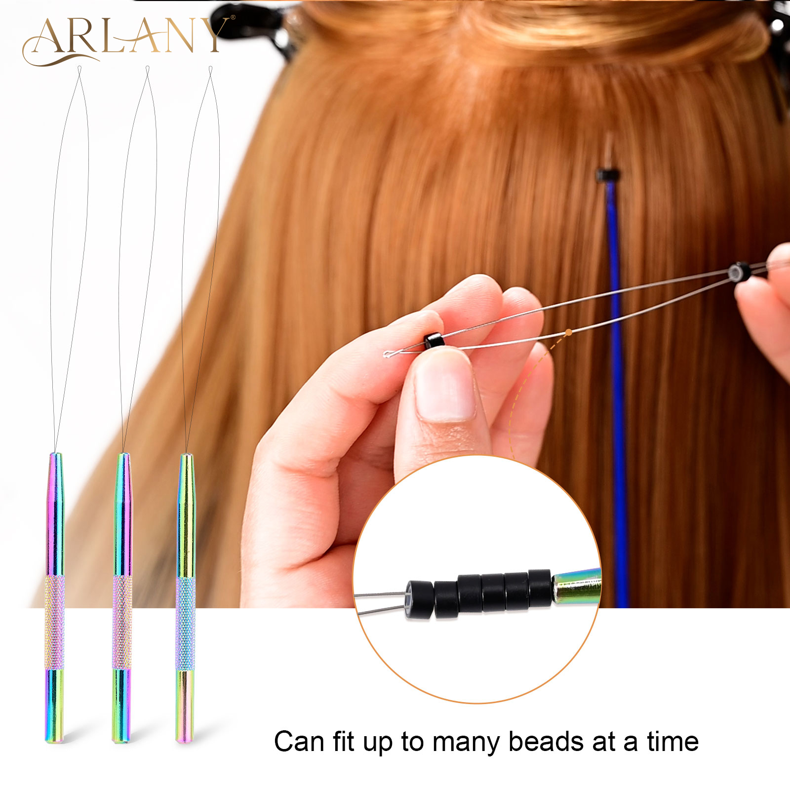 1Pcs Micro Rings Bead Tool Loo - Needle Threader Tool recension och pris