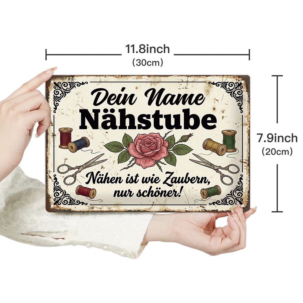 2D Flat Tudor Custom German Me - Sewing Art recension och pris