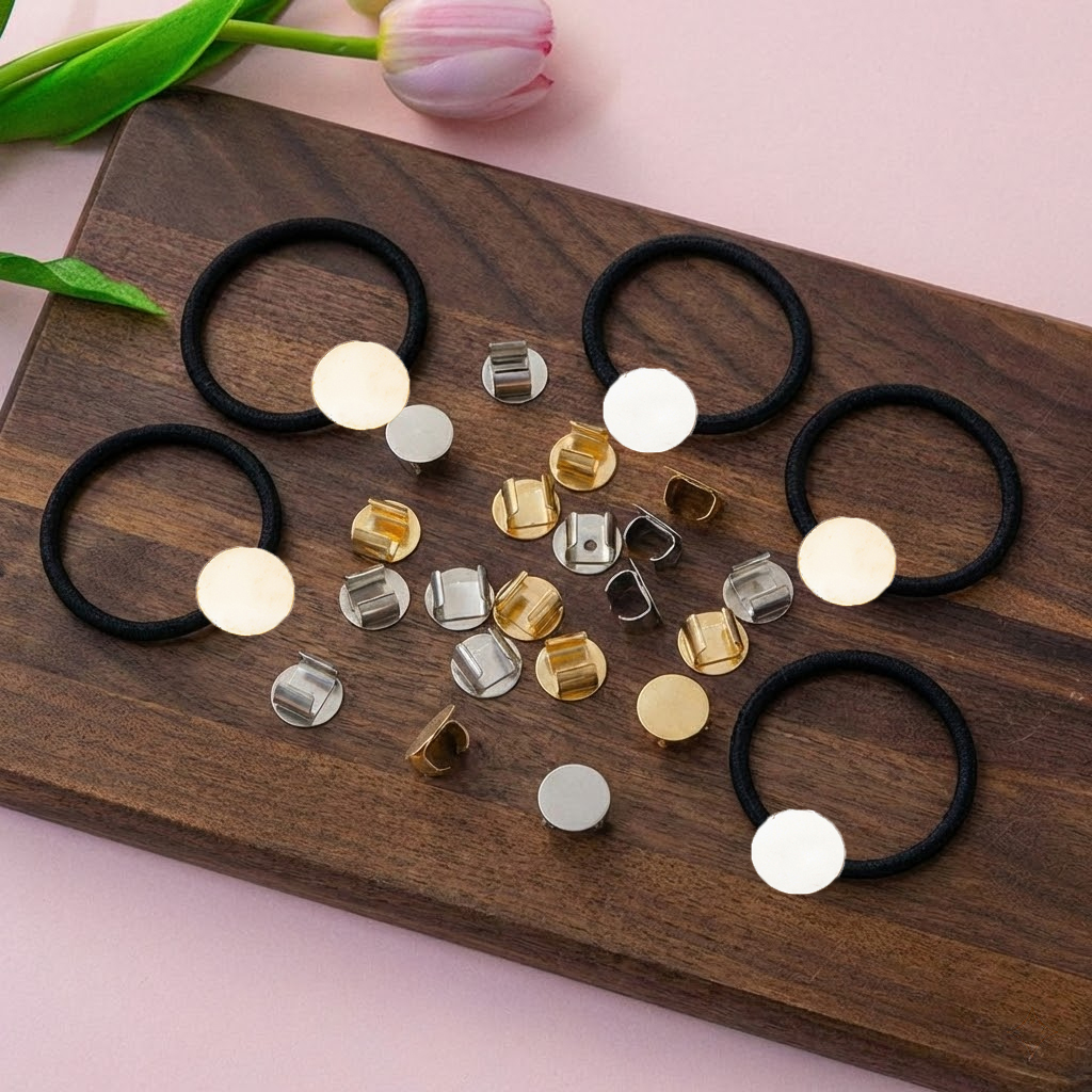 100Pcs Hair Rope Blank Base Se - Sewing Art recension och pris